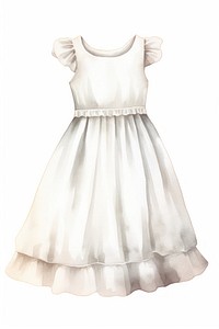 Vintage Classic Dresses dress white celebration. AI generated Image by rawpixel.