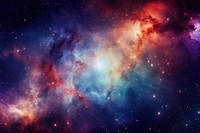 Colorful galaxy space backgrounds astronomy. AI generated Image by rawpixel.