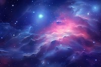 Universe of galaxy nebula space backgrounds. AI generated Image by rawpixel.