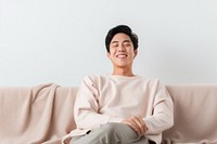 Thai man smiling smile adult. AI generated Image by rawpixel.