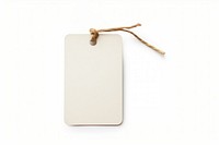 Gift tag white background electronics accessories. 