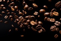 Coffee beans backgrounds refreshment freshness. 