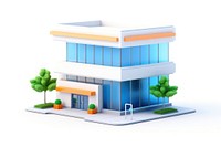 Office building architecture plant city. AI generated Image by rawpixel.