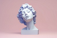 Sculpture statue art representation. AI generated Image by rawpixel.