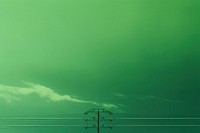 Nature green sky backgrounds. AI generated Image by rawpixel.