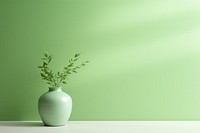 Light green aesthetic nature plant vase. AI generated Image by rawpixel.