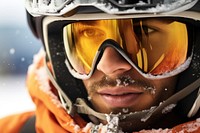 Snow ski photography sunglasses portrait. AI generated Image by rawpixel.