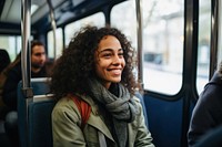 Smiling travel female adult. AI generated Image by rawpixel.