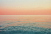 Aesthetic sea outdoors horizon nature. AI generated Image by rawpixel.