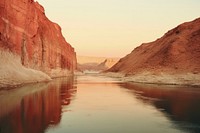River landscape mountain outdoors. AI generated Image by rawpixel.