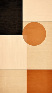 A paper texture backgrounds abstract flooring. 