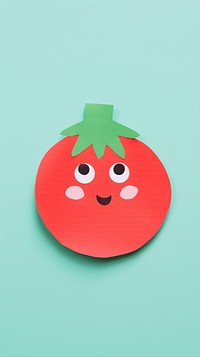 A cute tomatoe fruit plant food. AI generated Image by rawpixel.