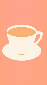 Abstract coffe cup coffee saucer drink. AI generated Image by rawpixel.