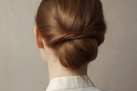 Person hair hairstyle ponytail. AI generated Image by rawpixel.