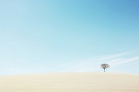 Spring hill sky landscape outdoors. AI generated Image by rawpixel.