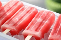Watermelon pop ice food tin freshness. AI generated Image by rawpixel.