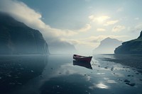 Marine landscape outdoors vehicle. AI generated Image by rawpixel.