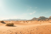 Desert landscape outdoors horizon. 