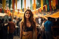 Pakistani woman gorgeous portrait outdoors adult. AI generated Image by rawpixel.