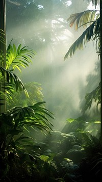 Tropical vegetation outdoors tropics. AI generated Image by rawpixel.