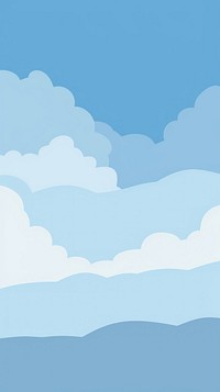 Blue sky and beautiful cloud with meadow backgrounds abstract outdoors