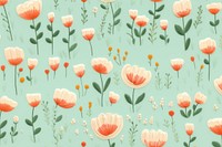 Bloom garden pattern backgrounds flower plant. AI generated Image by rawpixel.