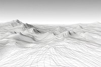 Terrain drawing nature sketch. AI generated Image by rawpixel.