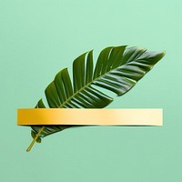 Tropical leaves with tape plant leaf blossom. AI generated Image by rawpixel.