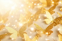 Butterfly background glitter backgrounds gold. AI generated Image by rawpixel.