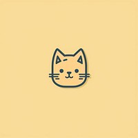 Cat cartoon logo carnivora. AI generated Image by rawpixel.