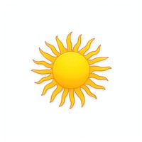 Sun outdoors sky white background. AI generated Image by rawpixel.