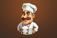 Chef cartoon freshness portrait. 