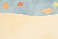 Space background painting backgrounds outdoors. AI generated Image by rawpixel.