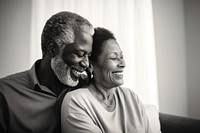 Senior african american couple portrait adult black. AI generated Image by rawpixel.