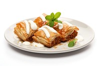 Baklava food dessert pastry. AI generated Image by rawpixel.