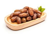 Dried date medjoul fruits food white background confiture. AI generated Image by rawpixel.