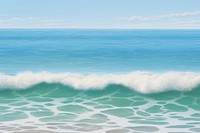 Ocean ocean backgrounds outdoors. AI generated Image by rawpixel.