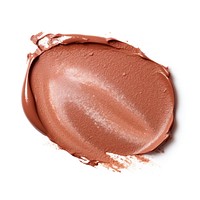 Cosmetics brown white background palette. AI generated Image by rawpixel.