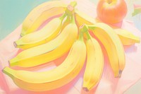 Banana fruit plant food. AI generated Image by rawpixel.