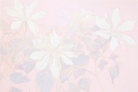 Botanical backgrounds sketch white. AI generated Image by rawpixel.