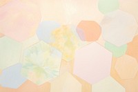 Hexagon backgrounds pattern texture. AI generated Image by rawpixel.