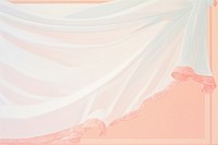 Minimal pale red curtain border backgrounds abstract textured. 