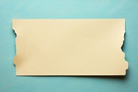 Cyan paper rectangle textured document. AI generated Image by rawpixel.