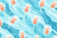 Water ice texture backgrounds food repetition. AI generated Image by rawpixel.