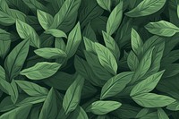 Leaves texture green backgrounds pattern. AI generated Image by rawpixel.