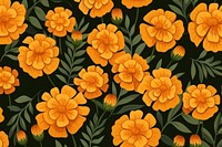 Marigold folwers texture backgrounds pattern flower. 