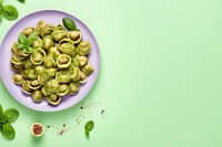 Orecchiette plate food nut. AI generated Image by rawpixel.