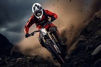 Advanture sport sports motorcycle motocross. AI generated Image by rawpixel.