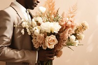 Lgbtq wedding flower plant adult. AI generated Image by rawpixel.