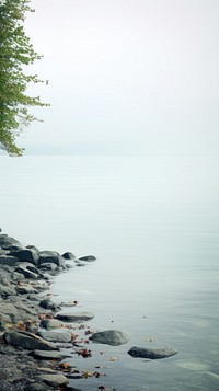 Nature sea landscape outdoors. AI generated Image by rawpixel.